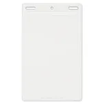 3-5/8" x 5-1/2" Vertical Name Tag Holder with two Slots