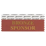 SBRSPMOGO_01 mocha bronze sponsor badge ribbon