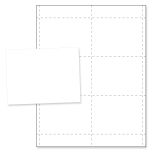 4" x 3" Classic Paper Name Tag Insert, Blank, Small Quantity Pack