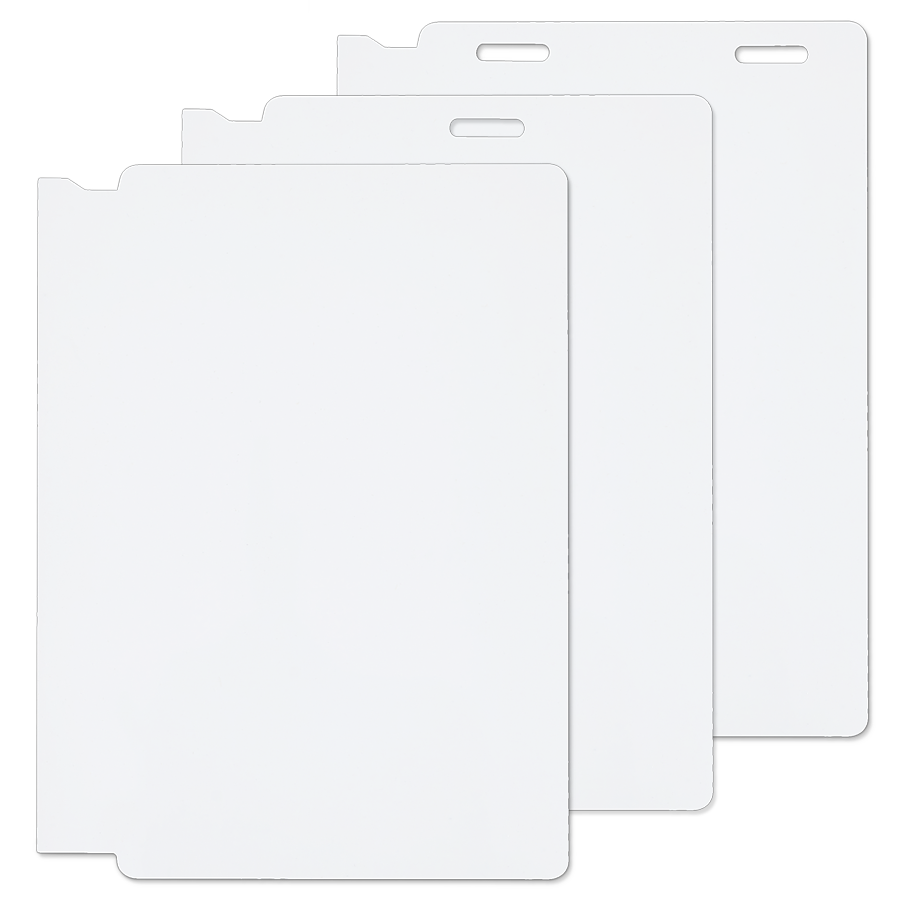 PRE-PRINTED 2XL NAME BADGE PRINTER STOCK