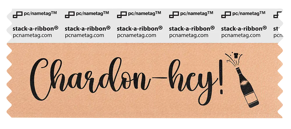 Foodie Badge Ribbon Design Chardon-hey