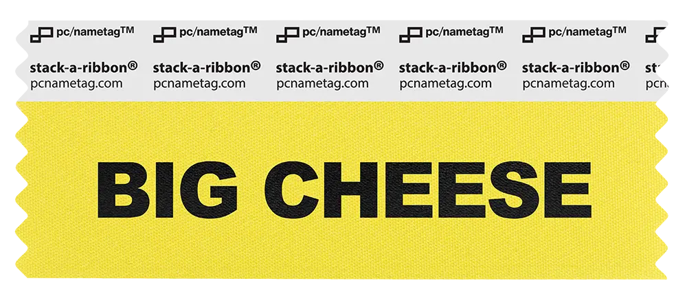 Funny Badge Ribbon Design Big Cheese
