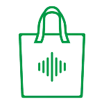Branded Festival Tote Bag Icon