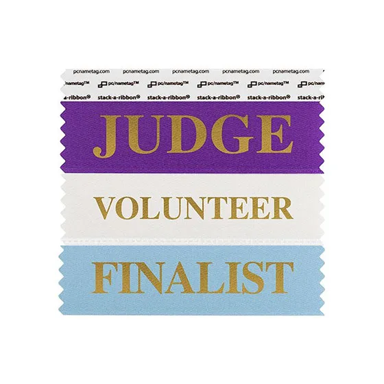 County fair award badge ribbons