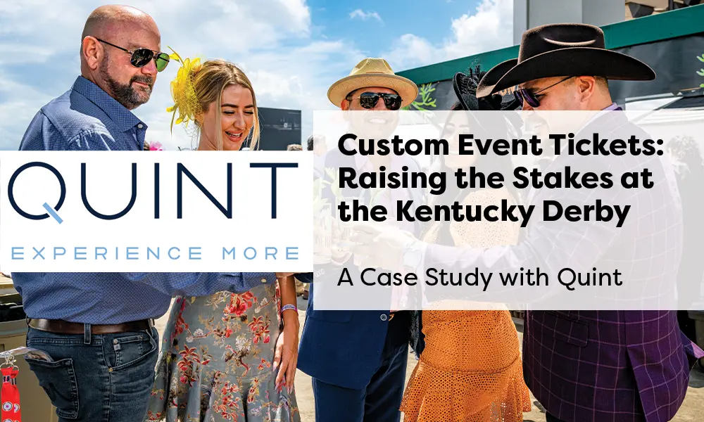 Case Study: Custom Event Tickets: Raising the stakes at the Kentucky Derby