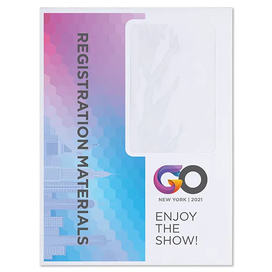 event registration envelopes