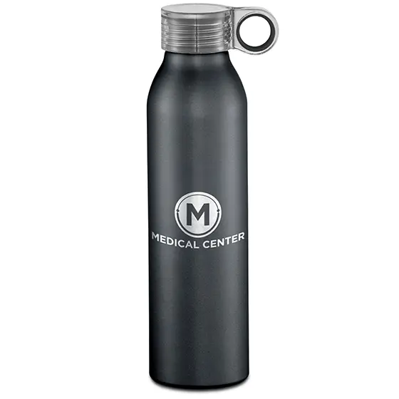 custom branded promotional water bottles, coffee mugs and drinkware for tradeshows, employee aprreciation