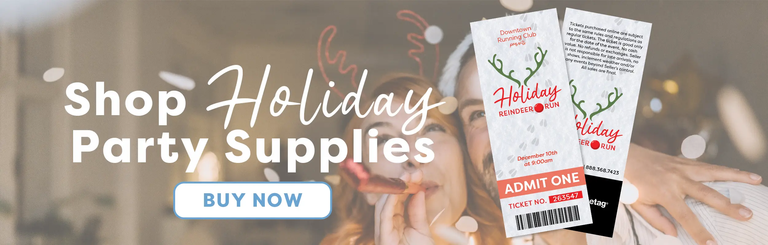 Shop our holiday supplies for your holiday parties