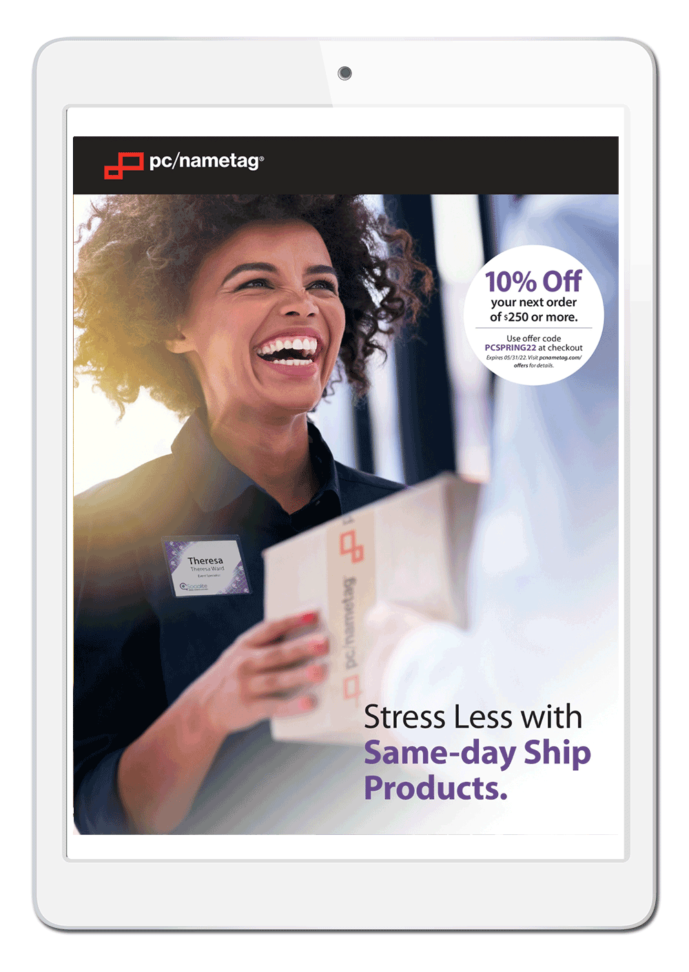 pc/nametag Spring 2022 Product Catalog